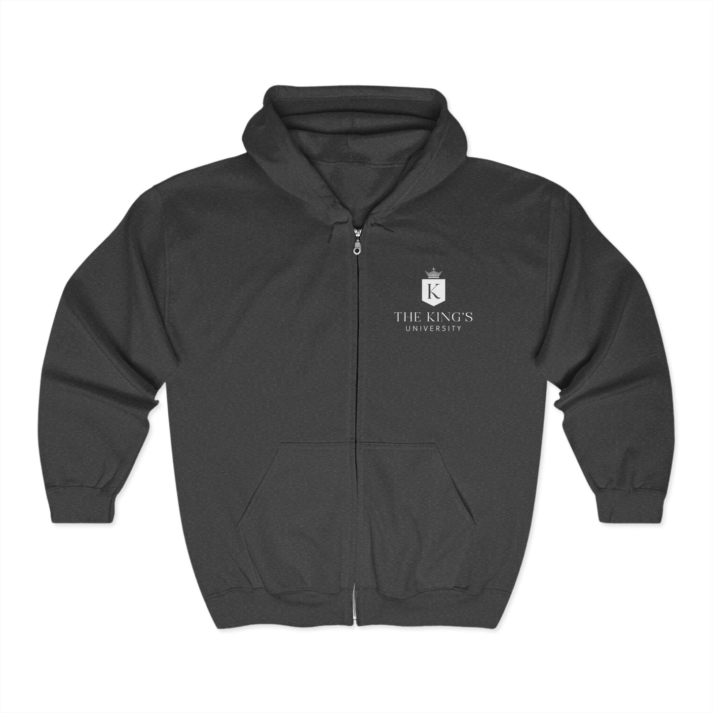 Zip Up Hoodie with logo