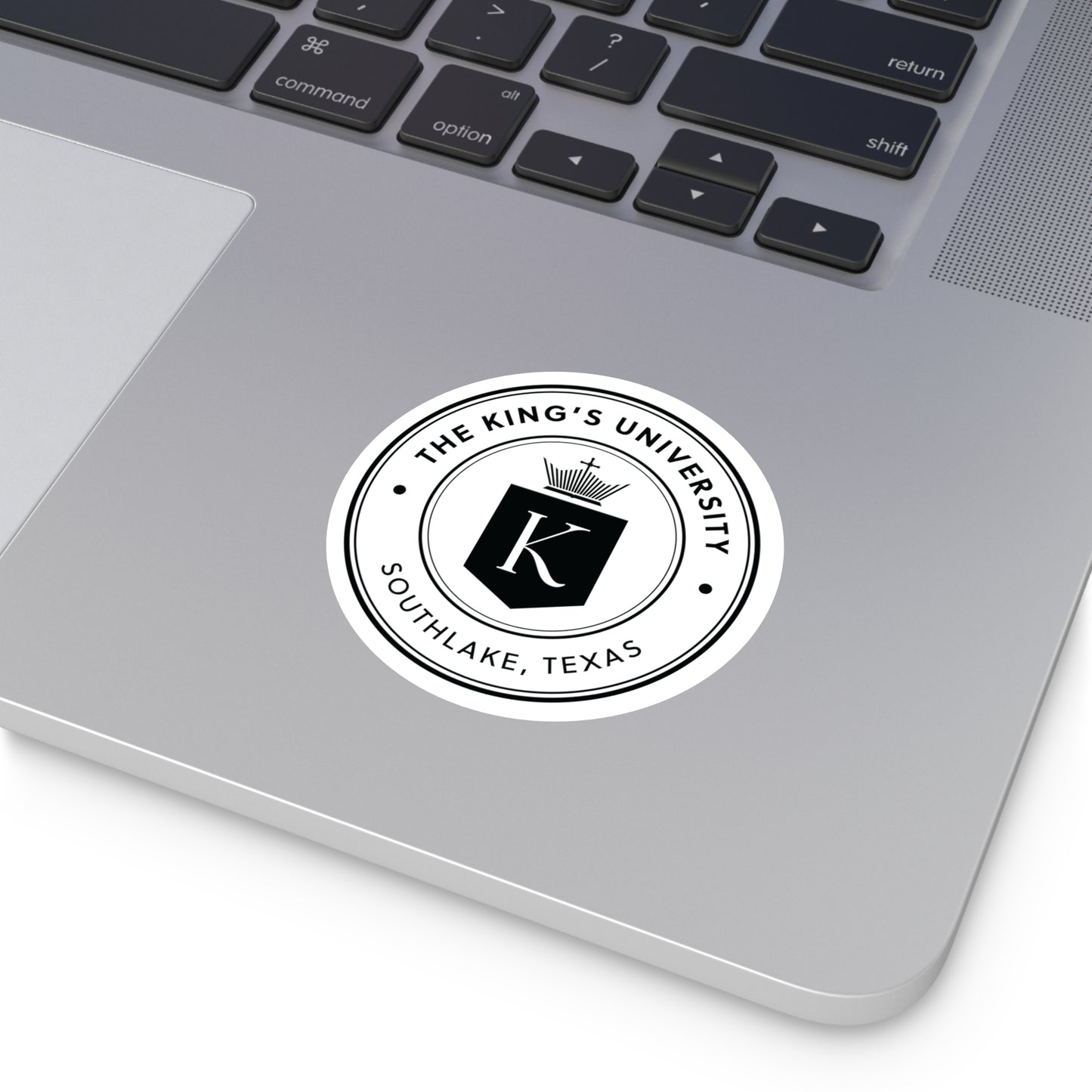 The King’s University Seal Round Sticker