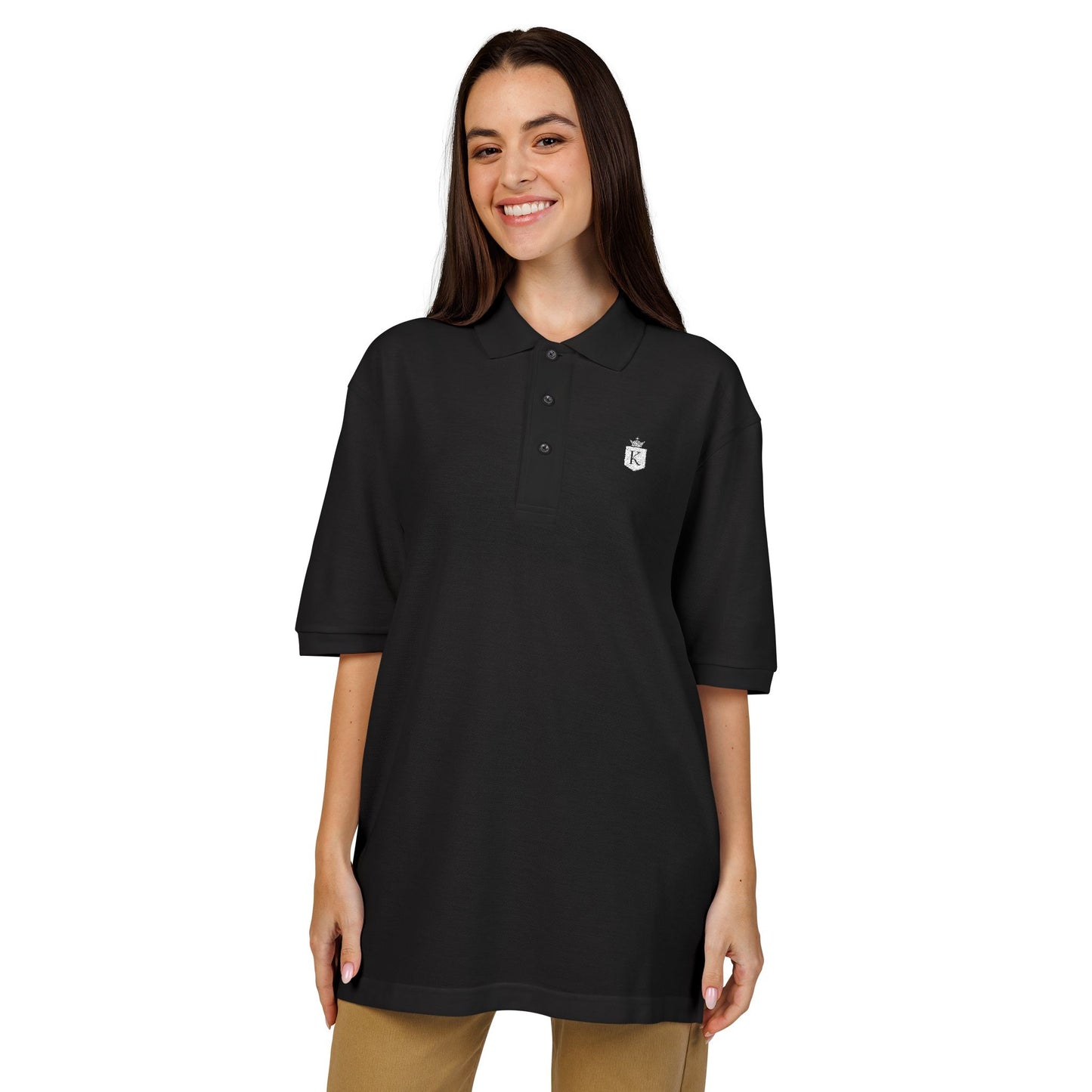 Icon Embroidered Polo Shirt