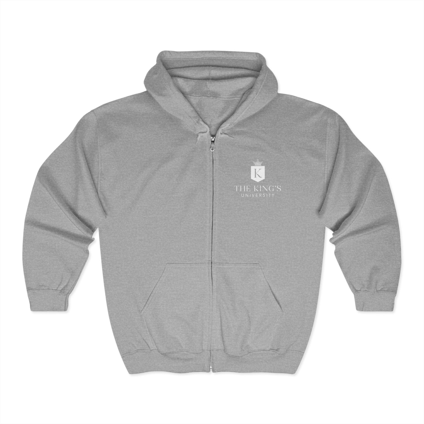Zip Up Hoodie with logo