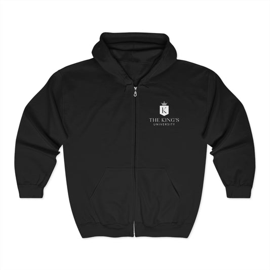 Zip Up Hoodie with logo